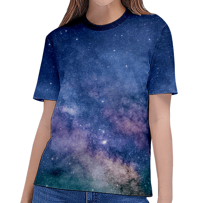 Fashion Casual Wear Women’s Loose Shirt T-shirt Female Harajuku 3D