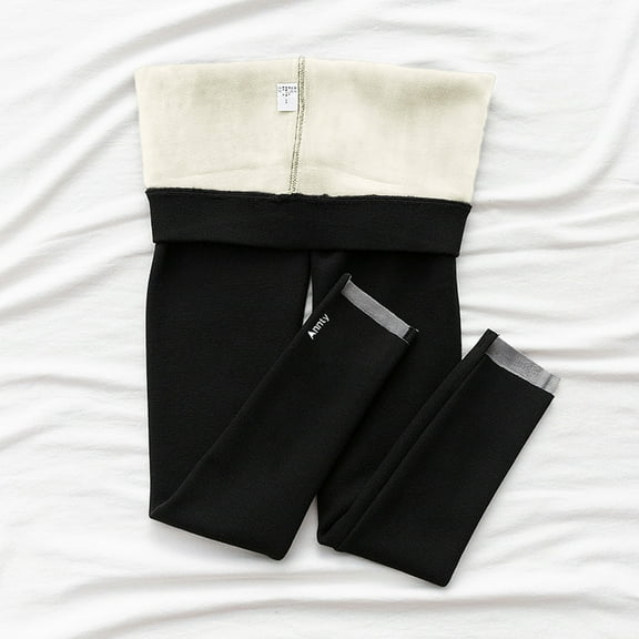 Fashion Casual Women Ladies High Waist Keep Warm Long Pants Fir Women plus Size Comfortable Women plus Size Winter Pants Womens Work Pants Dress Pants Women plus plus Size Exercise Pants for Women