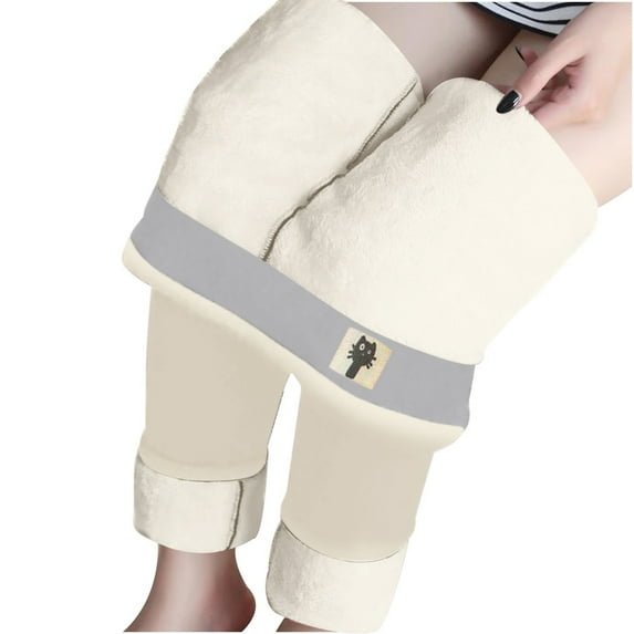 Fashion Casual Women Printed Thermal Underwear Bottoms for Women E Cold Weather Ladies High Waist Keep Thermal Bottoms Men Cold Weather Warm Long Pants