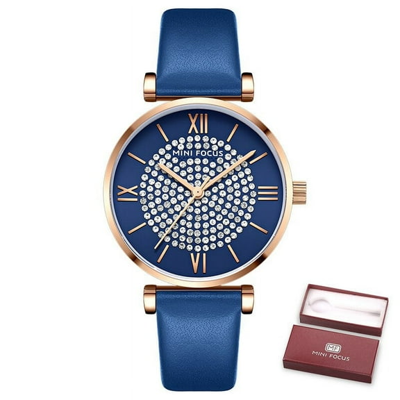 Fashion Casual Women's Watches Top Luxury Brand Waterproof Leatherl Strap Dress Ladies Quartz Wriswatches Relogio Feminino Reloj