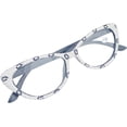 thumbnail image 1 of Fashion Cat Eye Women Rhinestone Reading Glasses Red bling Diamond Reader Ladies Diamond Party Eyewear, 1 of 5