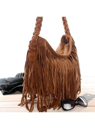 LUI SUI Fringe Hobo Purse Bags for Women Vintage Fringe Crossbody Bag Small  Envelope Tassel Shoulder Bags - Yahoo Shopping