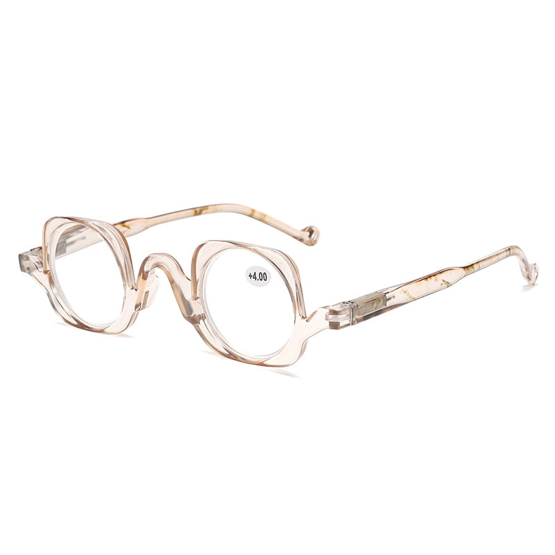 Clear frame personality glasses clearance