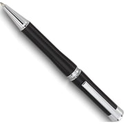 Fashion Charles Hubert Black And Silver-Tone Ballpoint Pen 5.5 X 0.5 Made In China gm9170