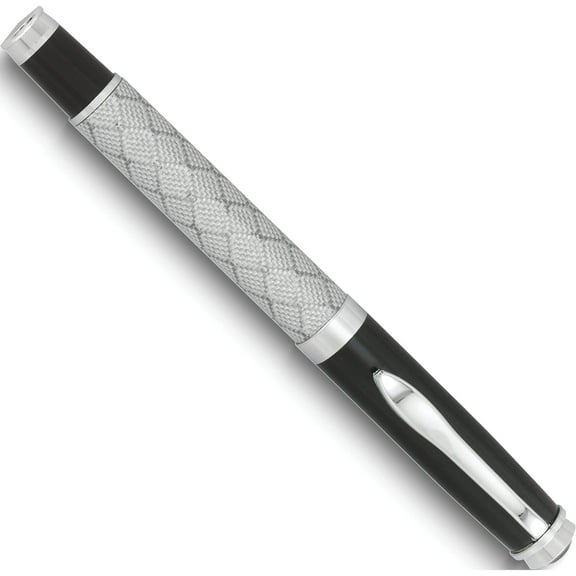 Fashion Charles Hubert Silver-Tone Finish Fountain Pen (7.13 X 2.5) Made In China gp8166