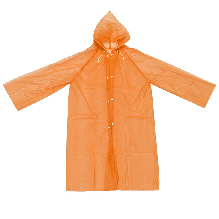 Fashion Children Waterproof Long Raincoat Women Men Rain Coat