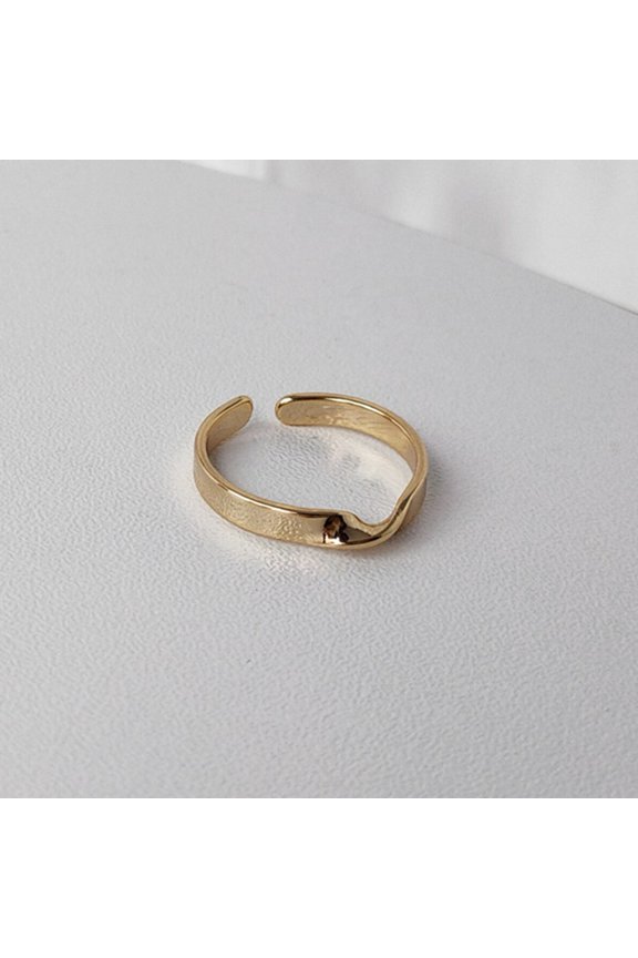 Fashion Circle Combination Personalized Ins Trendy Cold Wind Adjustable Ring