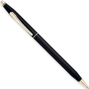 Fashion Classic Century Satin Black Ball-Point Pen 7 X 2.75 Made In China gl7879