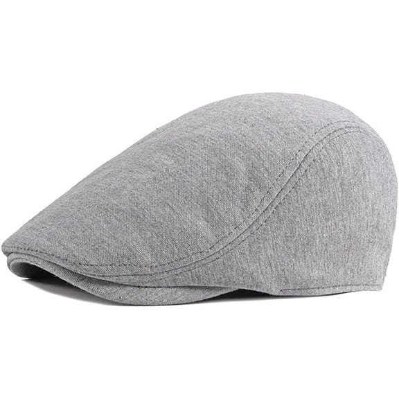 Fashion Classic Herringbone Tweed Wool Blend Newsboy Hats for Men Cabbie Driving Vintage Flat Hat for Men