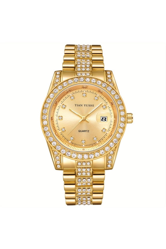 Fashion Classic Men's Watch, Banquet Invitation Will Wear Fashion Watches, Business Casual Calendar Watch