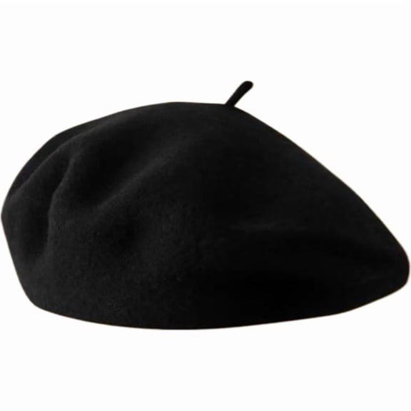 Fashion Classic Vintage French Soft Wool Polyester Beret Warm Winter Hat