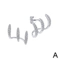 thumbnail image 1 of Fashion Claws Ear Hook Clip Earrings For Women Earrings Jewelry Gift Year D0T3, 1 of 9