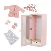 Fashion Closet & Outfit Accessory Set for 18 Dolls - Our Generation