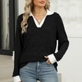 thumbnail image 1 of Fashion Clothing Long Sleeve Shirts Casual Going Out Tops For Women, 1 of 7