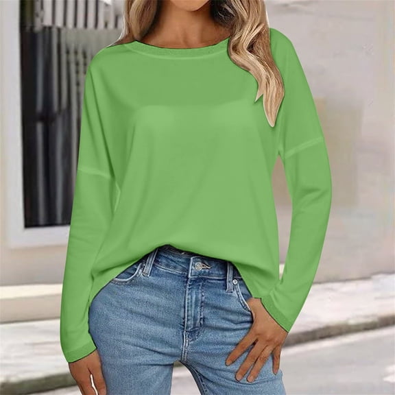 Fashion Clothing Summer Tops Casual Long Sleeve Shirts For Women