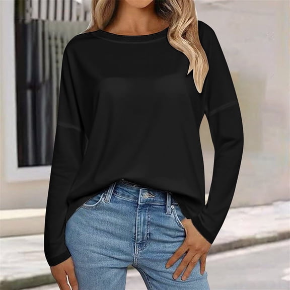 Fashion Clothing Summer Tops Casual Long Sleeve Shirts For Women