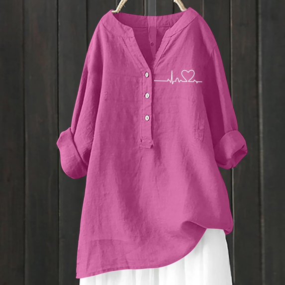 Fashion Clothing Summer Tops Casual Long Sleeve Shirts For Women