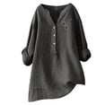 thumbnail image 1 of Fashion Clothing Summer Tops Casual Long Sleeve Shirts For Women, 1 of 3