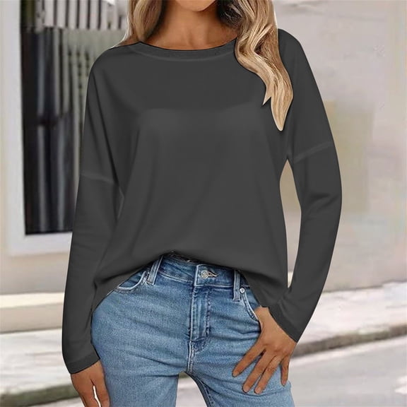 Fashion Clothing Summer Tops Casual Long Sleeve Shirts For Women