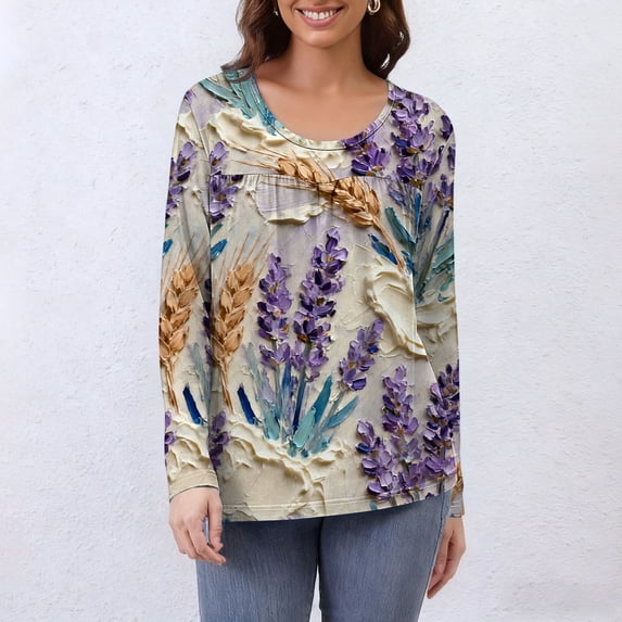 Fashion Clothing Summer Tops Casual Long Sleeve Shirts For Women