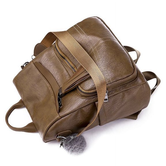 Fashion College Fashion Bag Backpack Retro Style Women's Large Capacity,19inch