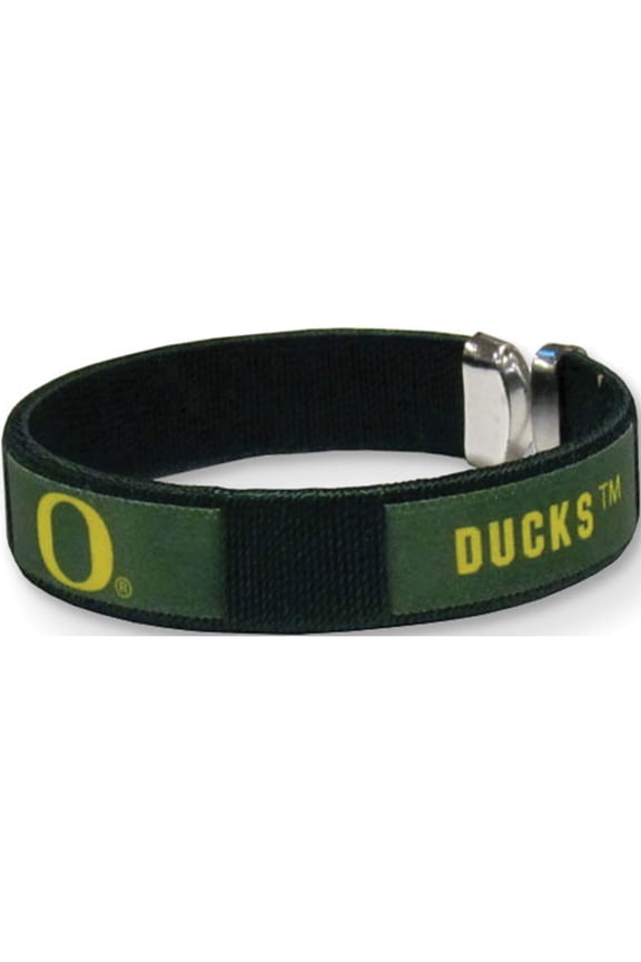 Fashion Collegiate Oregon Flexible Cuff Fan Bracelet Made In China gc4345