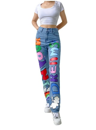 LEVEFORD Womens High Waisted Jeans in Womens Jeans Walmart