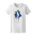 thumbnail image 1 of Fashion Color Face Hand Painted T-Shirt Men -Image by Shutterstock, Female x-Large, 1 of 2