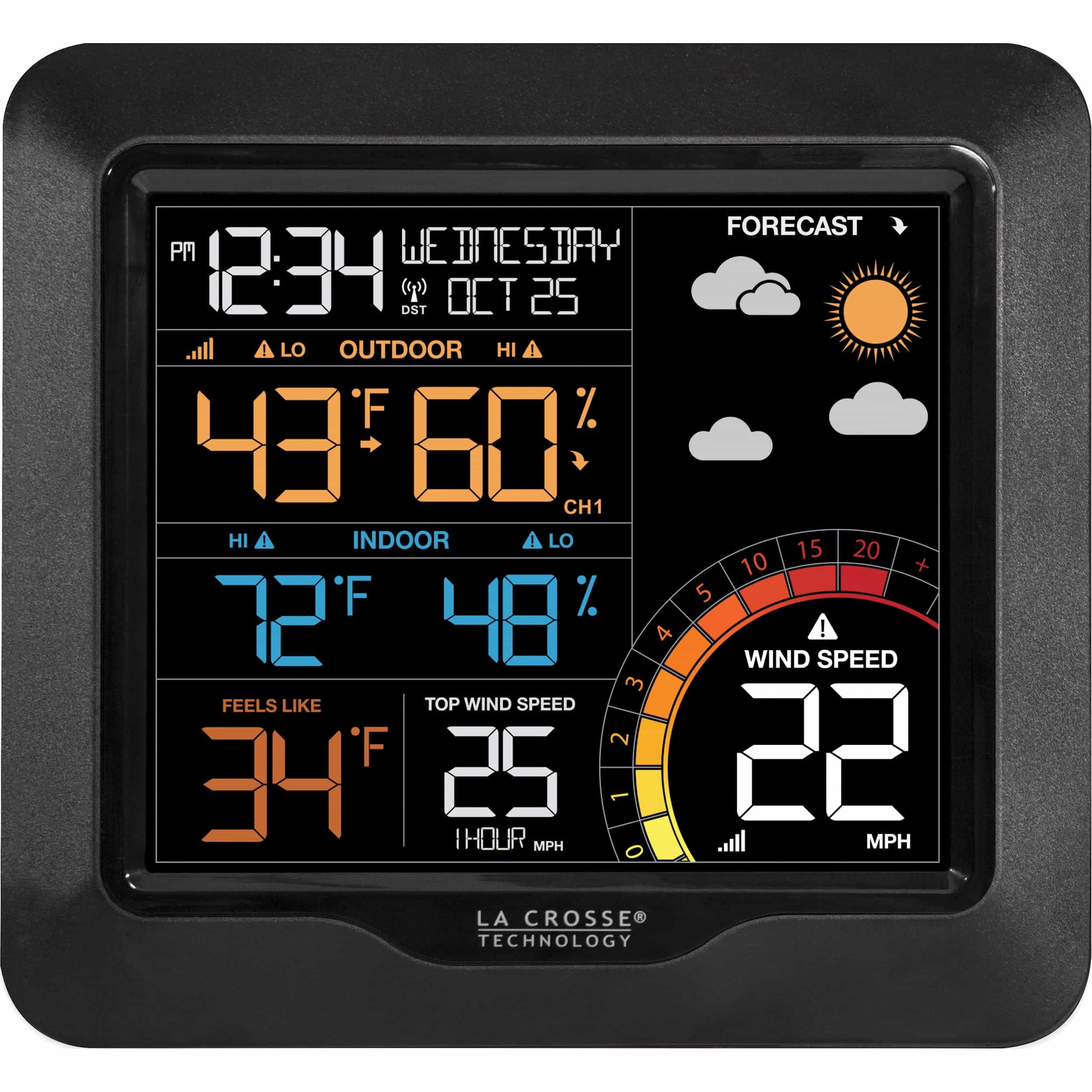 Fashion Color Wind Speed Weather Station (6.9 X 1.3) Made In China -Jewelry By Sweet Pea