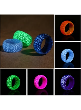 Glow in the dark silicone ring deals