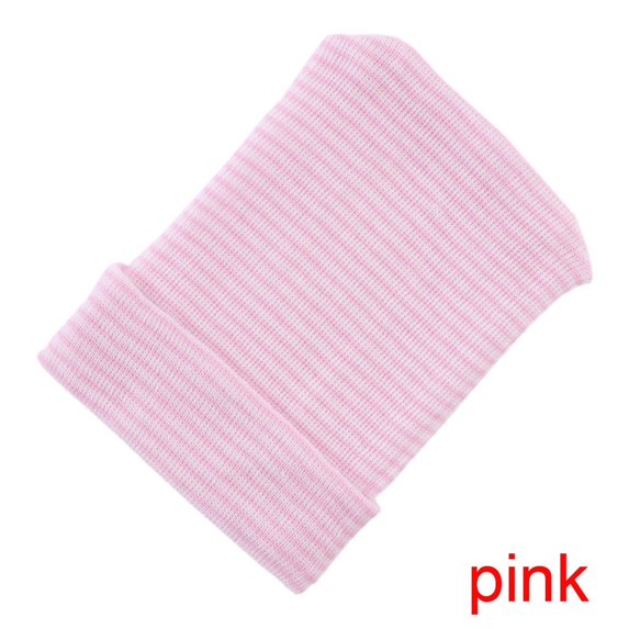 Fashion Coming Home Unisex Newborn Baby Hat Beanie Crochet Hospital Cap PINK