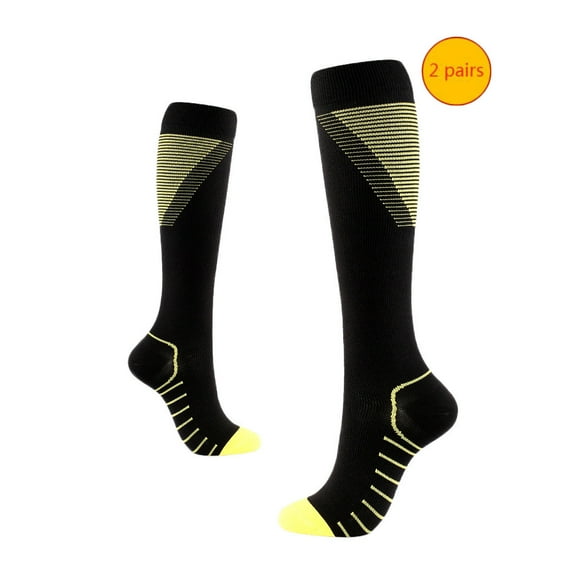 Fashion Compression Socks for Women Men Color Pattern Gradation Colour Mixture Nylon Crew Socks 50% off Clearance!