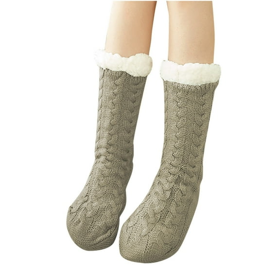 Fashion Compression Socks for Women Winter Cotton Socks Solid Thicker Floor Socks Carpet Socks 50% off Clearance!