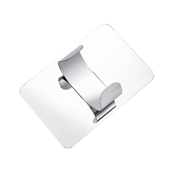 Fashion Cosmetic Tool Reusable Makeup Tray Stainless Steel Beauty Makeup Palettes for Blending Cosmetics and Nails Art