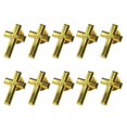 thumbnail image 1 of Fashion Cross Brooch Pin Religious Corsage Alloy Material Lapel Pin for Clothing, 1 of 11