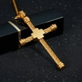 thumbnail image 1 of Fashion Cross Necklaces For Men 14K Yellow Gold Cross Jewelry Necklace, 1 of 7