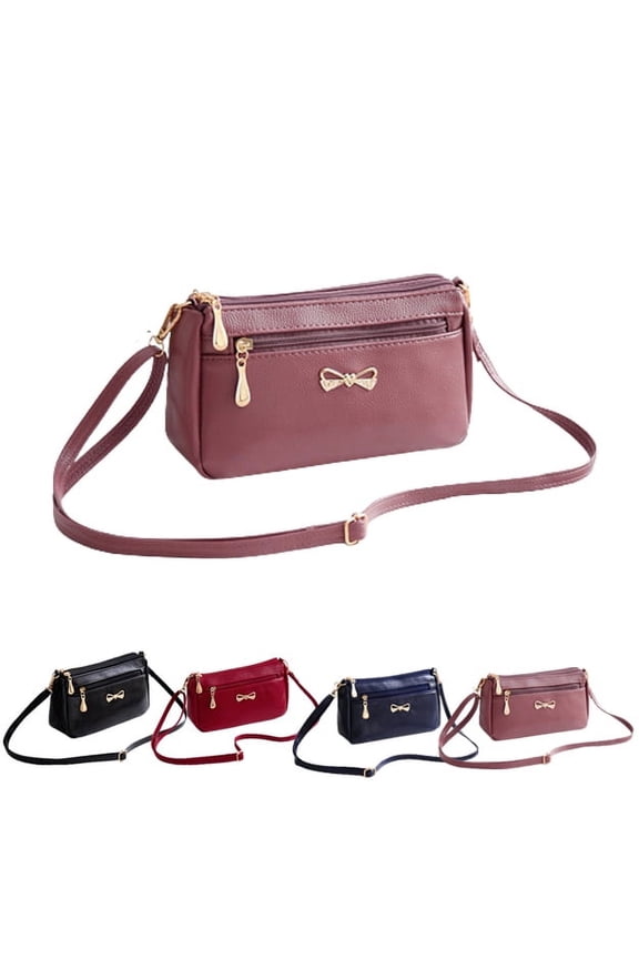 Fashion Crossbody Shoulder Bag Women Pu Leather Handbags,Pink