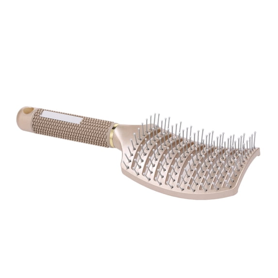 Fashion Curved Vent Brush for Blow Drying Styling Detangling Hair Brush Row Brush for Short Thick Tangles Curly Hair