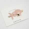 thumbnail image 1 of Fashion Cute Shell Pearl Starfish Side Fringe Bang Hair Clip Hairpin Accessories, 1 of 14