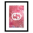 thumbnail image 1 of Fashion Deco Designer Logo - Framed Print, 1 of 1