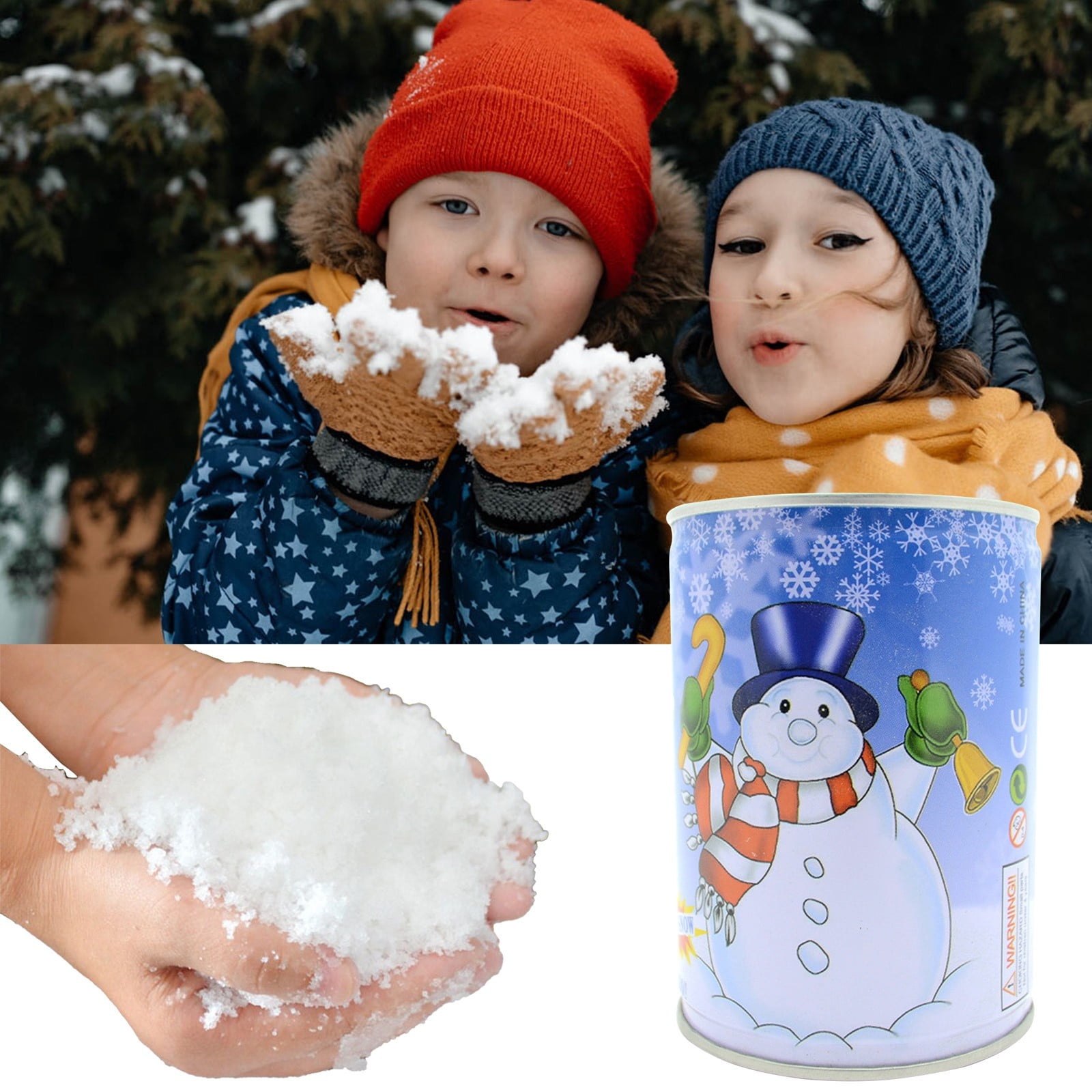 Fashion Decoration Christmas Snow Powder Glitter Snow Decoration