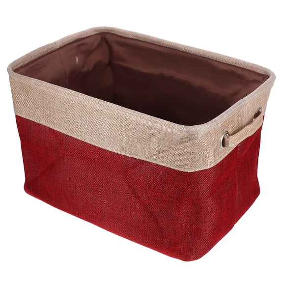 Fashion Design Folding Storage Crate Box Closet Organizer And Clothing Cotton Linen Office