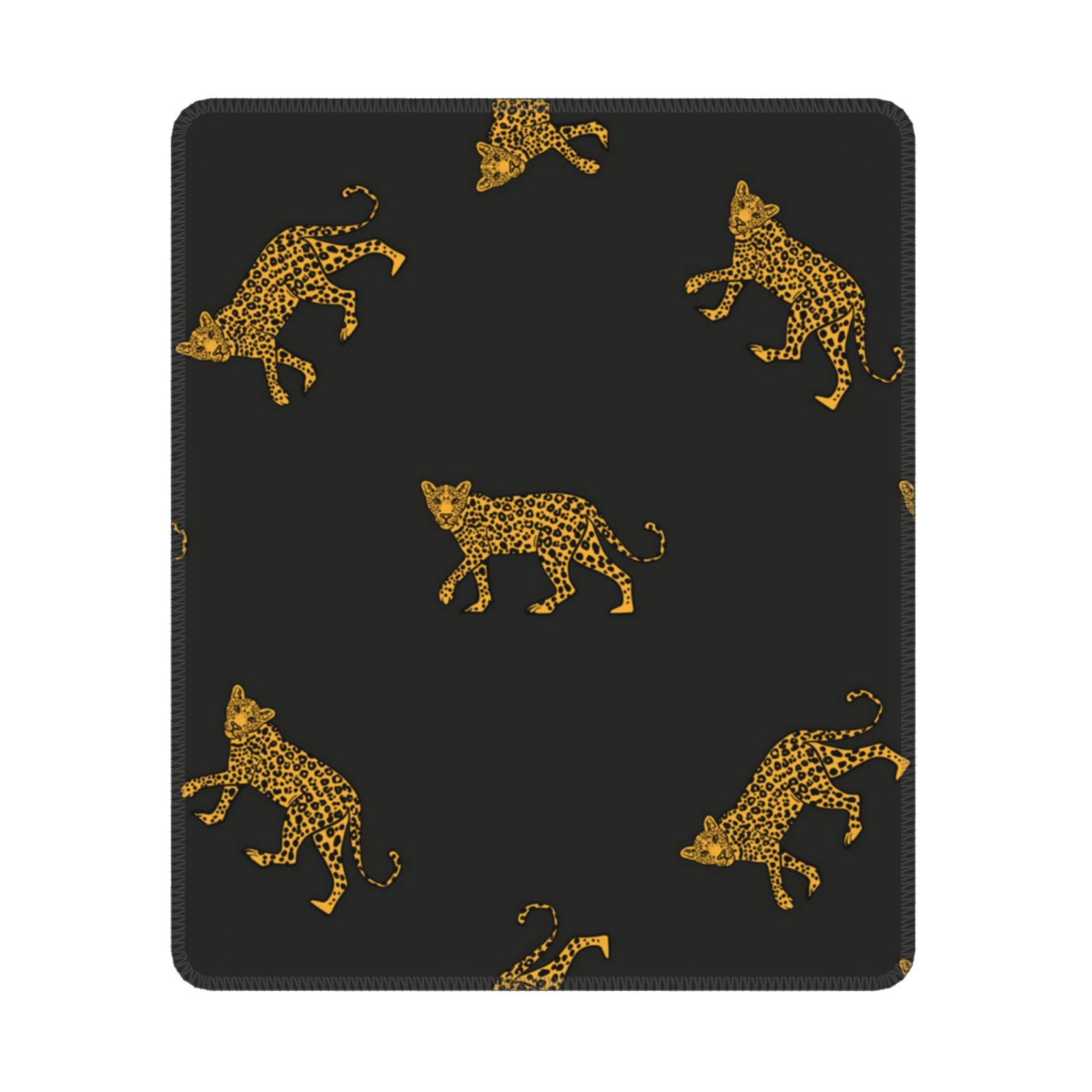 Fashion Design Print On Beauty Leopard, Mouse Pad, NonSlip Rubber Base