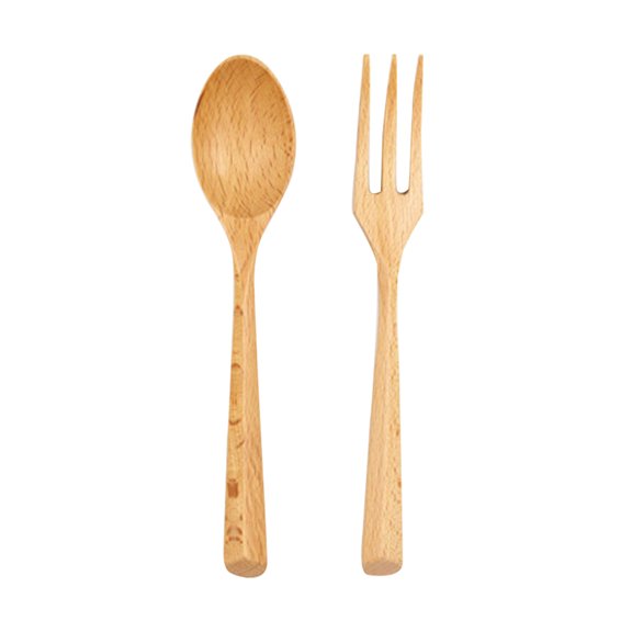 NIAIZEK Beech Wood Dinner Spoon with Smooth Handle for Elegant Dining and Everyday Use, Flatware
