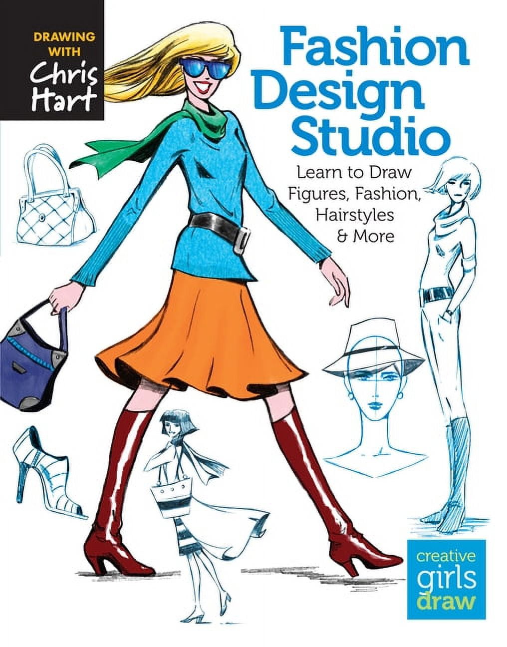 Fashion Design Studio: Learn to Draw Figures, Fashion, Hairstyles