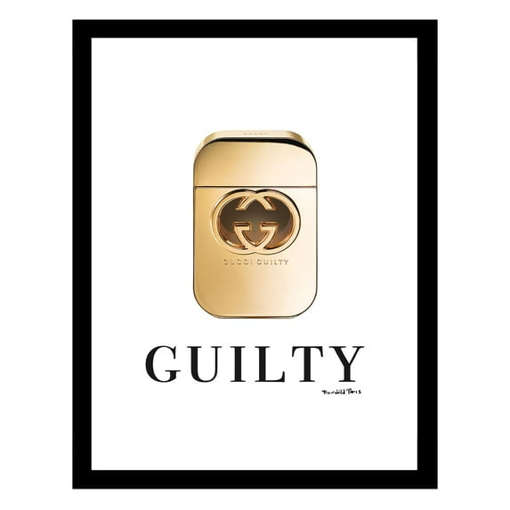 Fashion Designer Bottle Framed Print