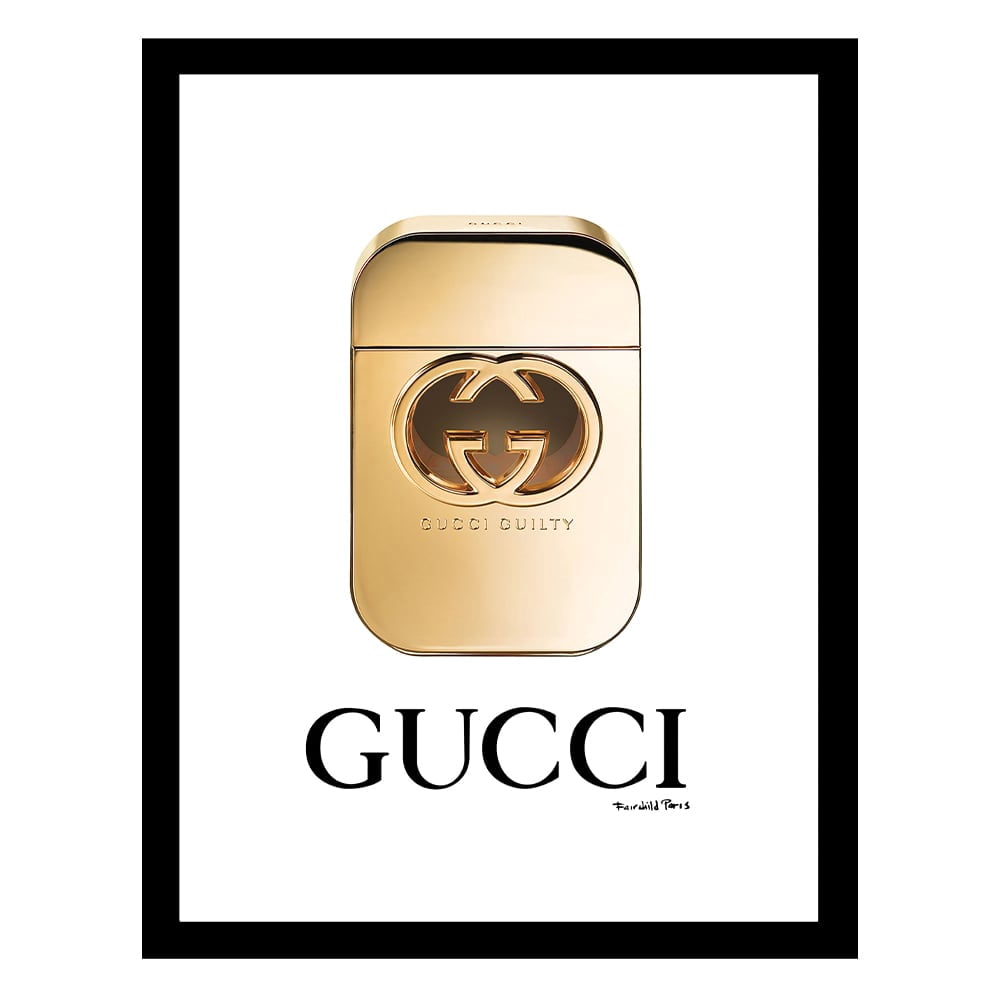 Fashion Designer Bottle Framed Print