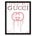 thumbnail image 1 of Fashion Designer Drip Logo - Framed Print, 1 of 1