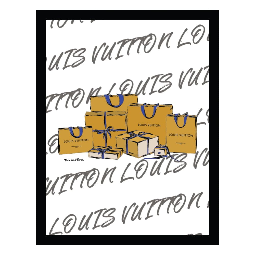 Fashion Designer Glam Bags - Framed Print