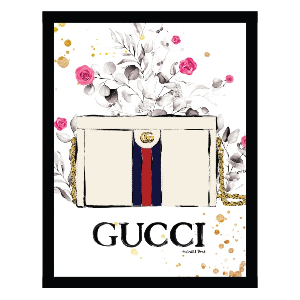 Fashion Designer Glam Purse Bag Print for Kids